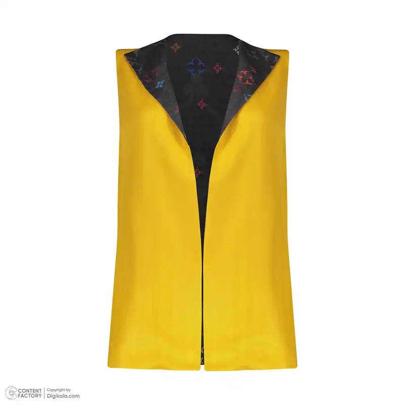 پافر زنانه آدور مدل ترنج رنگ زرد