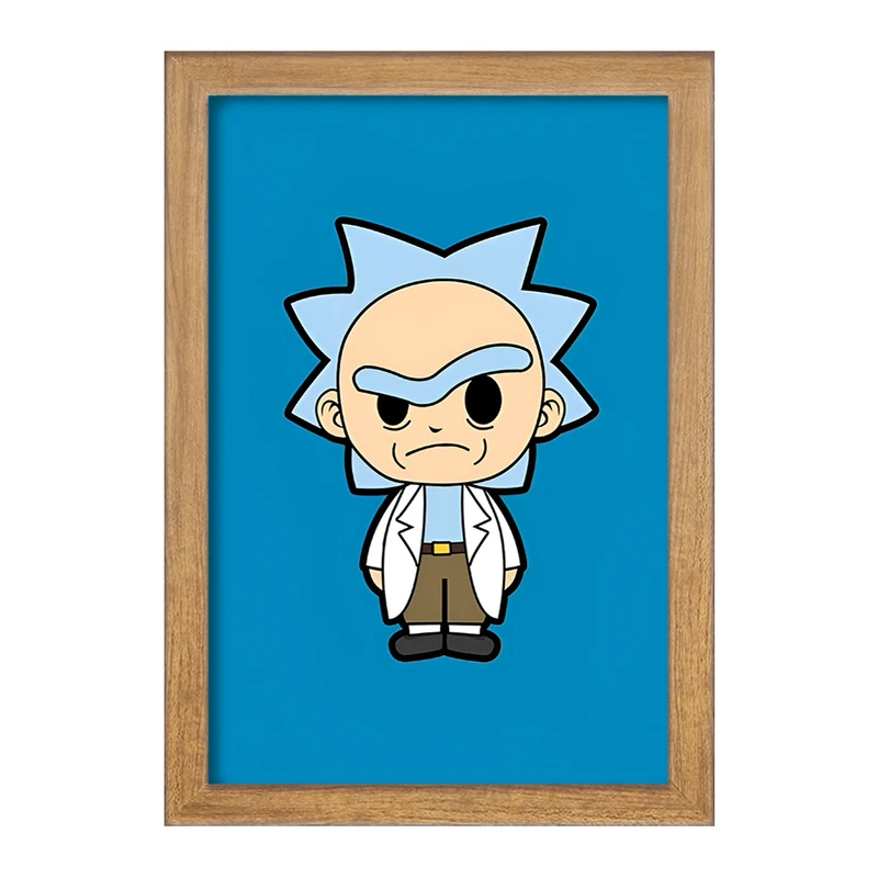 تابلو خندالو مدل ریک و مورتی (Rick and Morty) کد F4013