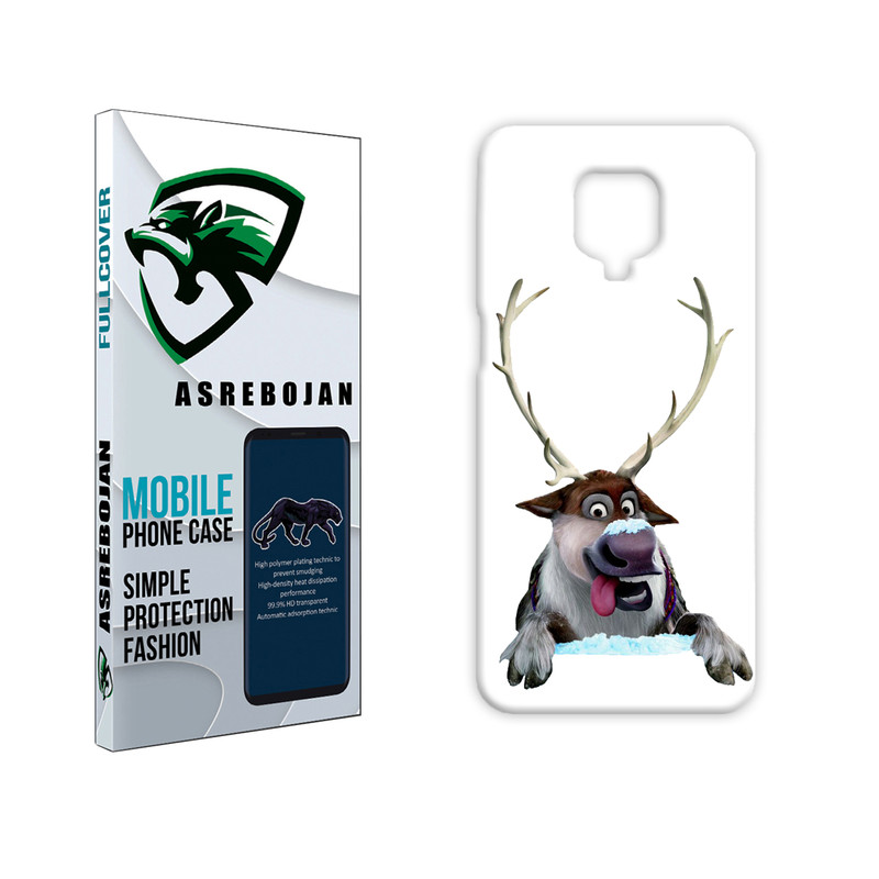 کاور عصر بوژان مدل گوزن کد 0190 مناسب برای گوشی موبایل شیائومی note 9 pro