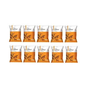 چای ایرانی سیاه شکسته ممتاز صنایع غذایی نورجعفری لاهیجان - 5 کیلوگرم بسته 10 عددی