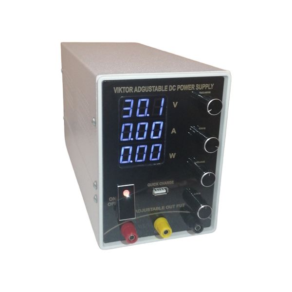 منبع تغذیه الکتریکی 30 ولت 10 آمپر مدل STX-3010