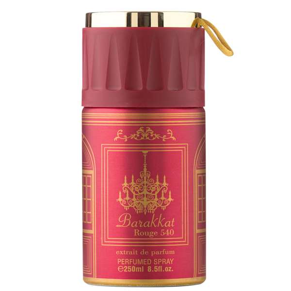 اسپری خوشبو کننده بدن فراگرنس ورد مدل Barakkat Rouge 540 حجم 250 میلی لیتر اسپری خوشبو کننده بدن فراگرنس ورد مدل Barakkat Rouge 540 حجم 250 میلی لیتر