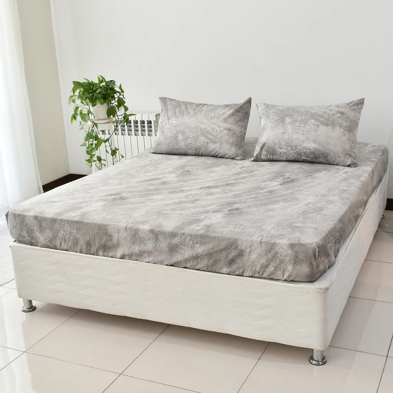 سرویس ملحفه بومرنگ مدل HaleNew-180 دونفره 3 تکه