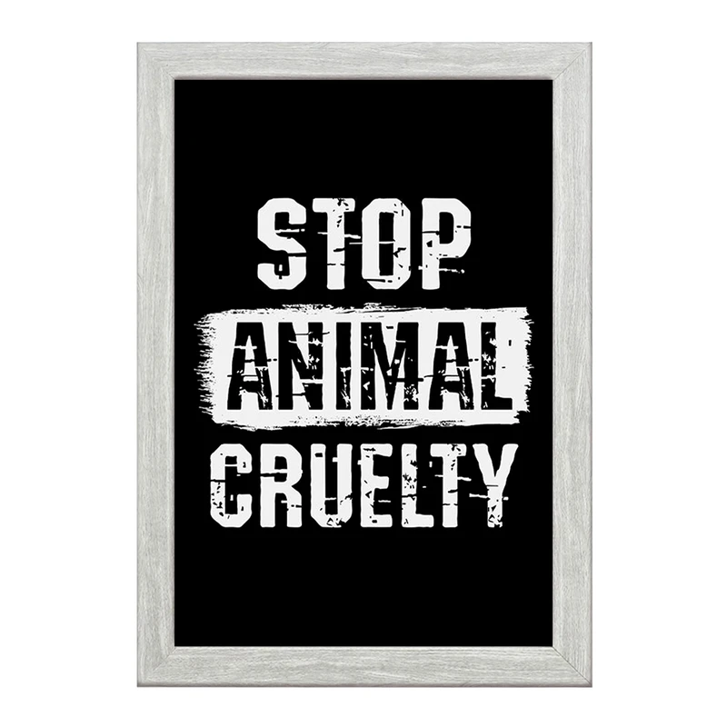 تابلو خندالو طرح حمایت از حیوانات کد 27363