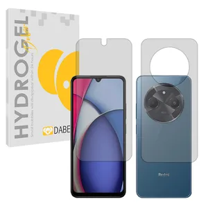 Daben Tough model transparent screen protector suitable for Xiaomi Redmi A3 Pro mobile phone along with the back protector