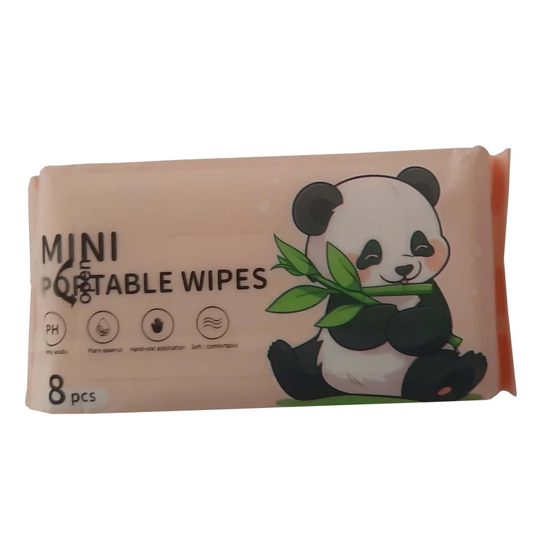 دستمال مرطوب کودک مدل پاندا کد DR3007