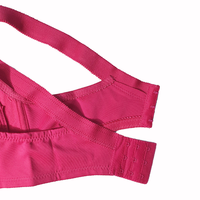 سوتین زنانه زیوس مدل پرلون کد Zevs-01 رنگ سرخابی