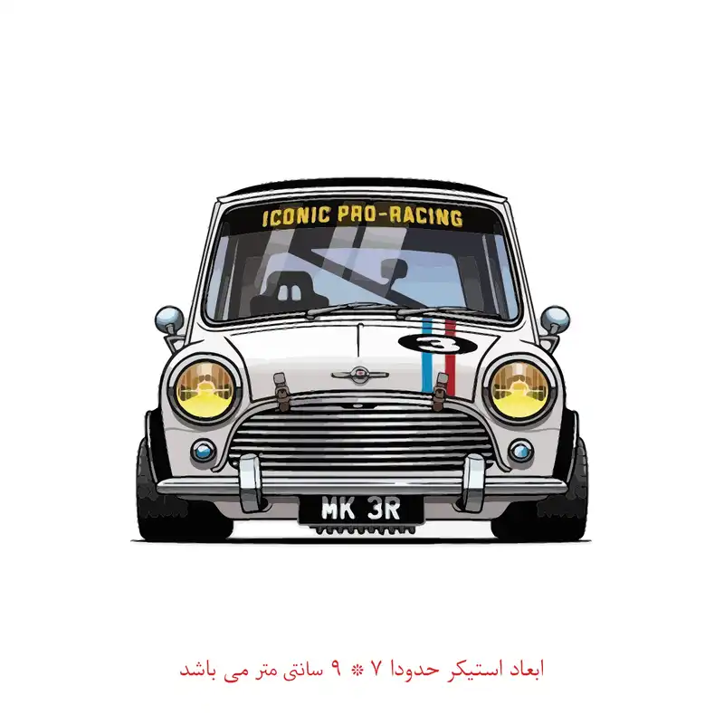 استیکر لپ تاپ طرح مینی ماینر کد 2194