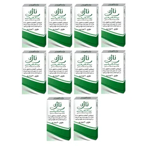 پد الکلی طبی ناژه مدل HRZ مجموعه 10 عددی