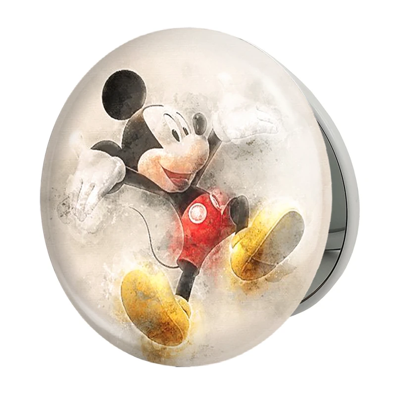 آینه جیبی خندالو طرح میکی موس Mickey Mouse مدل تاشو کد 2423 