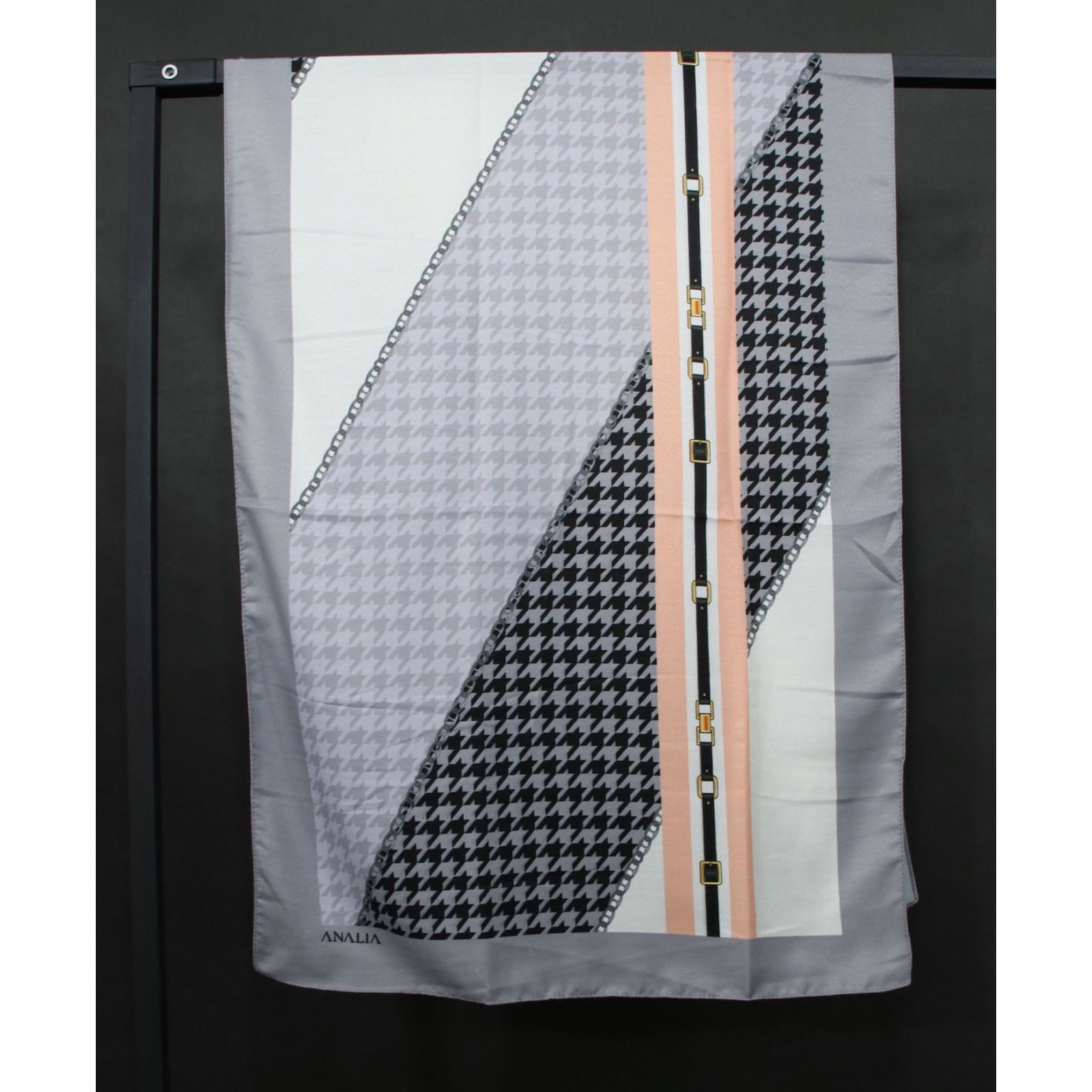 شال زنانه مدل موهر طرح پیچازی کد 2762 - - 30