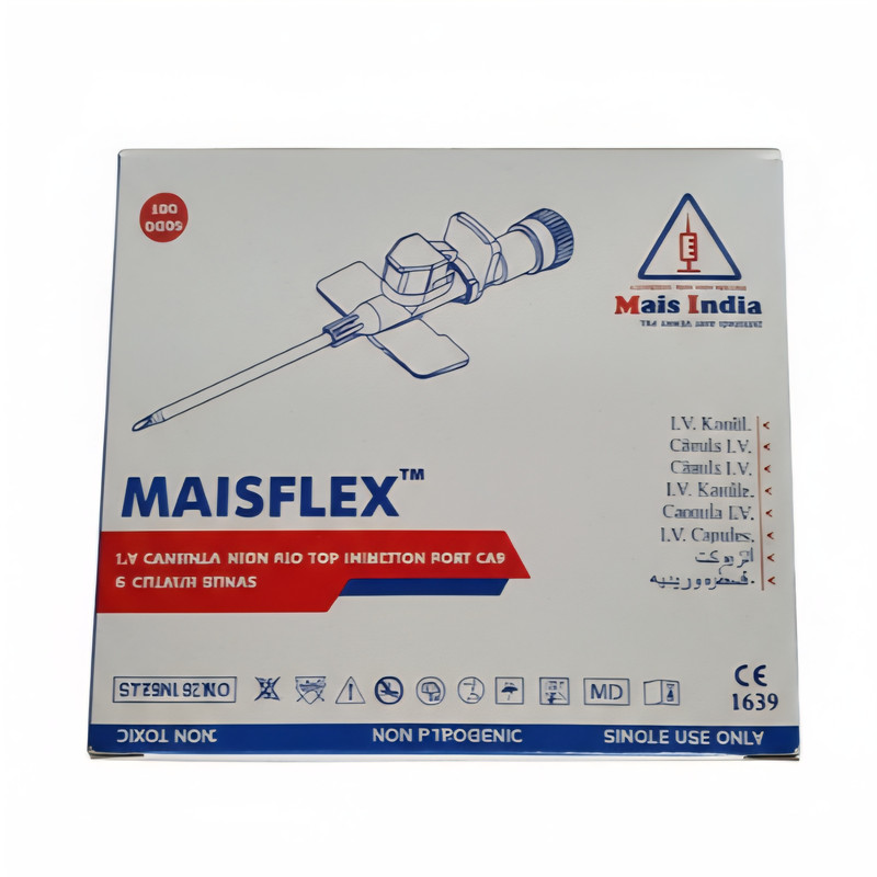 آنژیوکت گیج ۲۲ مایس ایندیا مدل فلکس مجموعه ۱۰ عددی