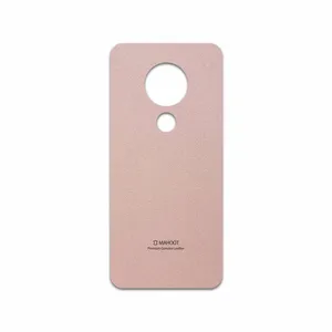 MAHOOT Rose Gold Leather Cover Sticker for Nokia 7.2
