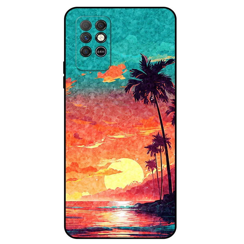 کاور مگافون طرح تابستان مدل 8000 مناسب برای گوشی موبایل اینفینیکس Note 8