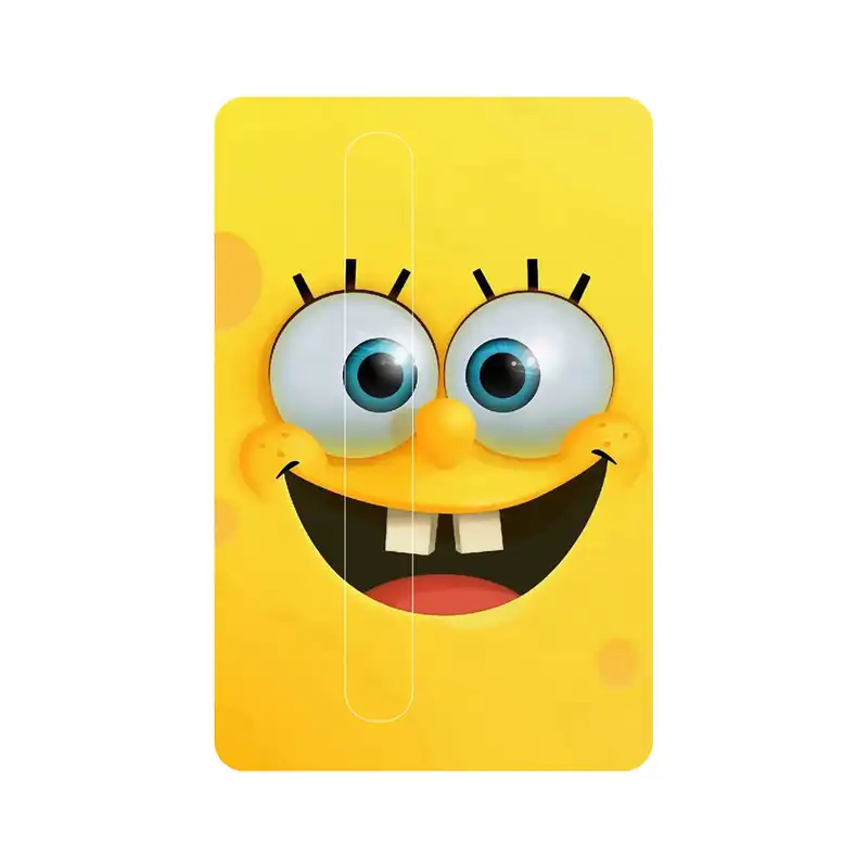 استیکر کارت پیکسل میکسل مدل باب اسفنجی مجموعه 3 عددی