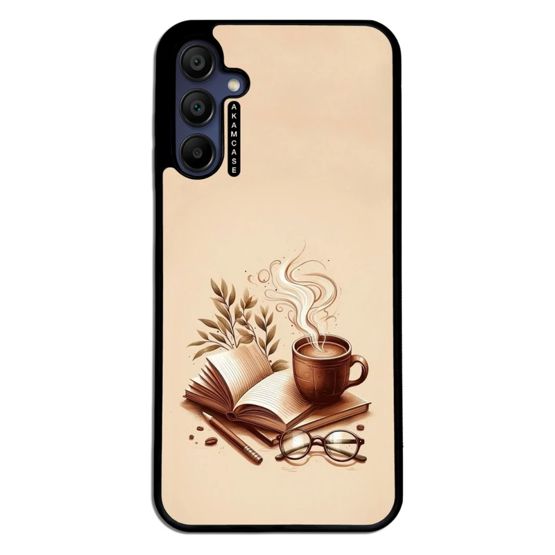 کاور آکام مدل AMC-WSGA15-COFFEE-4 مناسب برای گوشی موبایل سامسونگ Galaxy A15