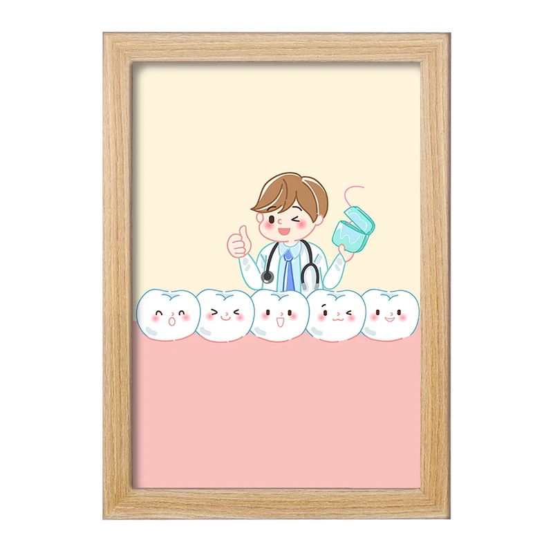 تابلو خندالو مدل دندان و دندان پزشکی کودکانه کد 36715