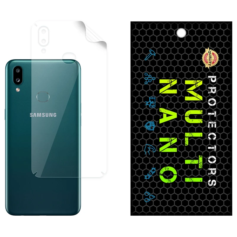محافظ پشت گوشی شفاف نانو هیدروژل مولتی نانو مدل X-F1T مناسب برای گوشی موبایل سامسونگ Galaxy A10S