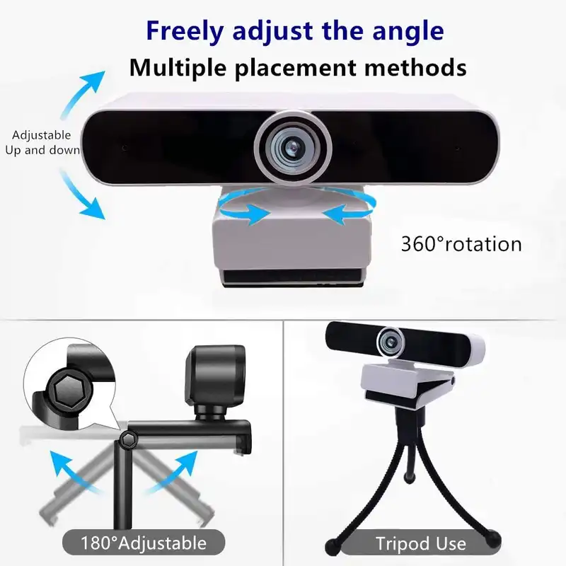 وب کم مدل FHD 1080 P with Tripod