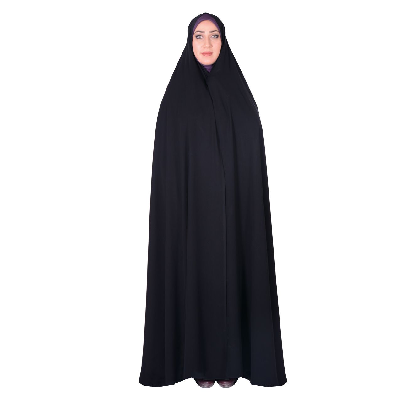 چادر سنتی ایرانی کرپ کریستال شهر حجاب مدل 8007 -  - 1