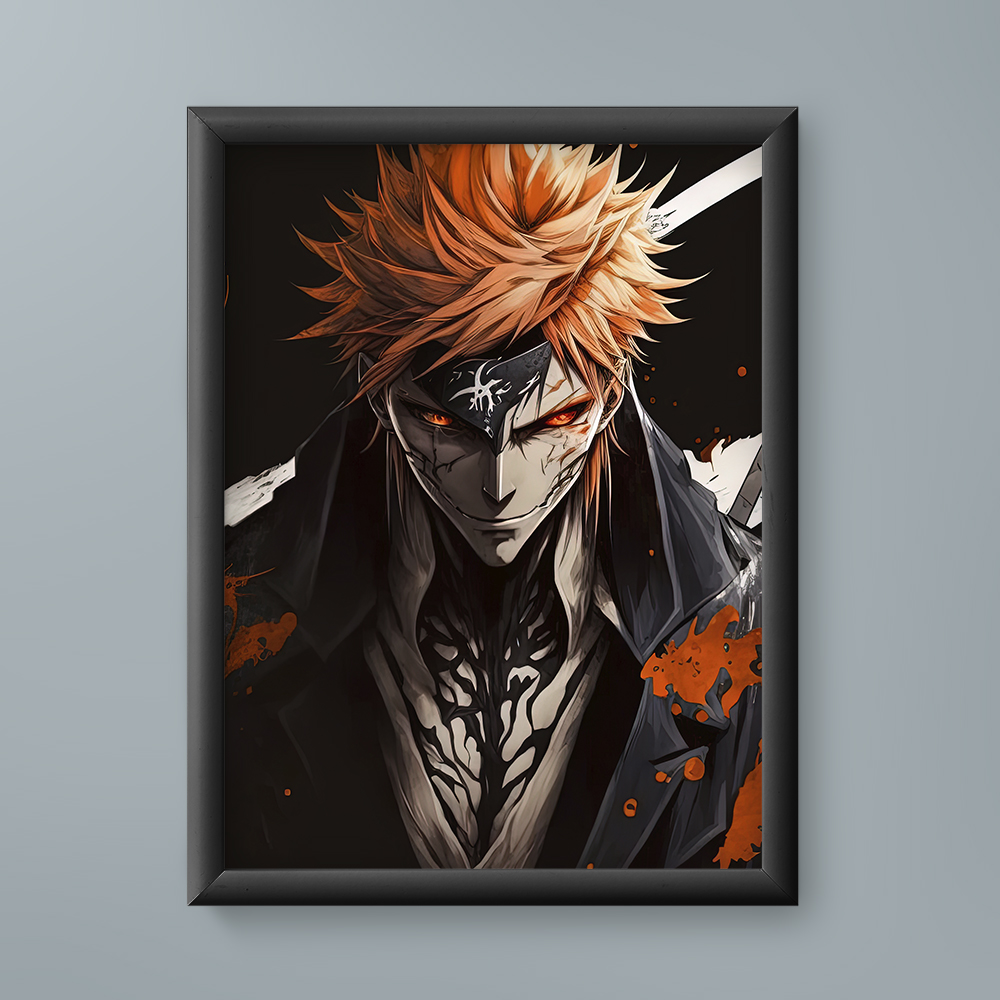 تابلو مدل ایچیگو کوروساکی بلیچ ichigo kurosaki bleach 01