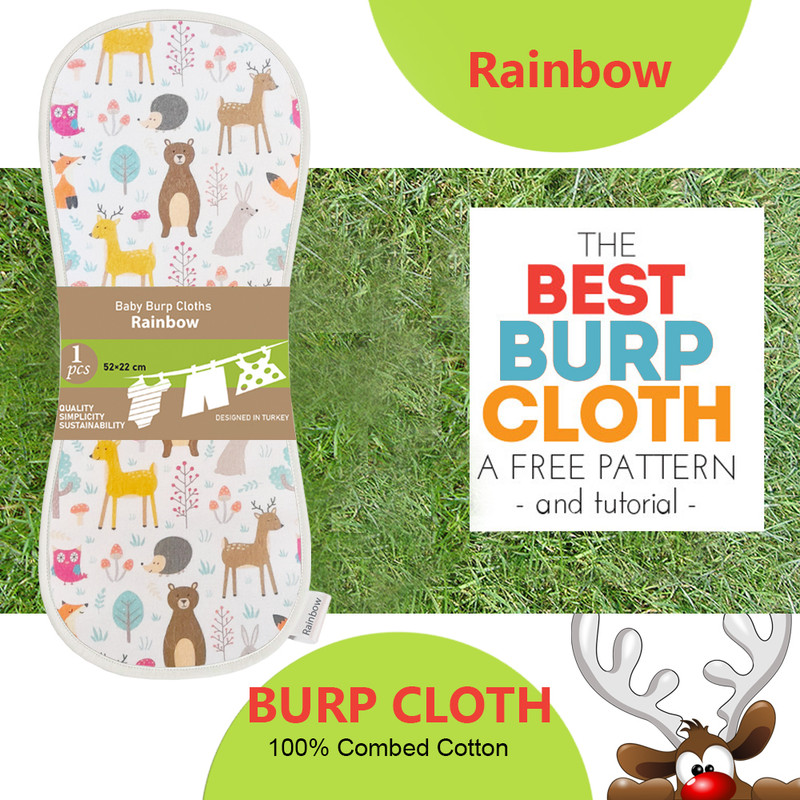 آروغ گیر نوزاد رینبو مدل Deer