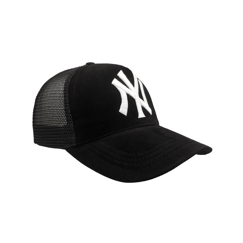 کلاه کپ مدل بیسبالی پشت تور مخمل ny387267t