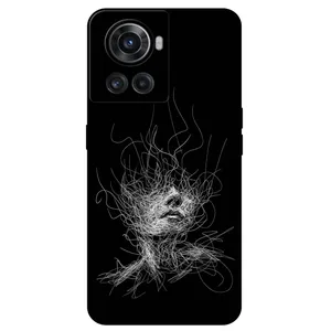 Megafone Face Sketch 7423 Cover For OnePlus Ace