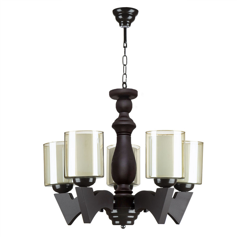   لوستر پنج شعله چشمه نور کد G674/5-BR