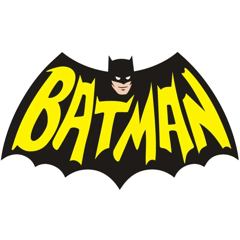 استیکر پارچه و لباس کارانس مدل بتمن کد AST-85 بسته 4 عددی