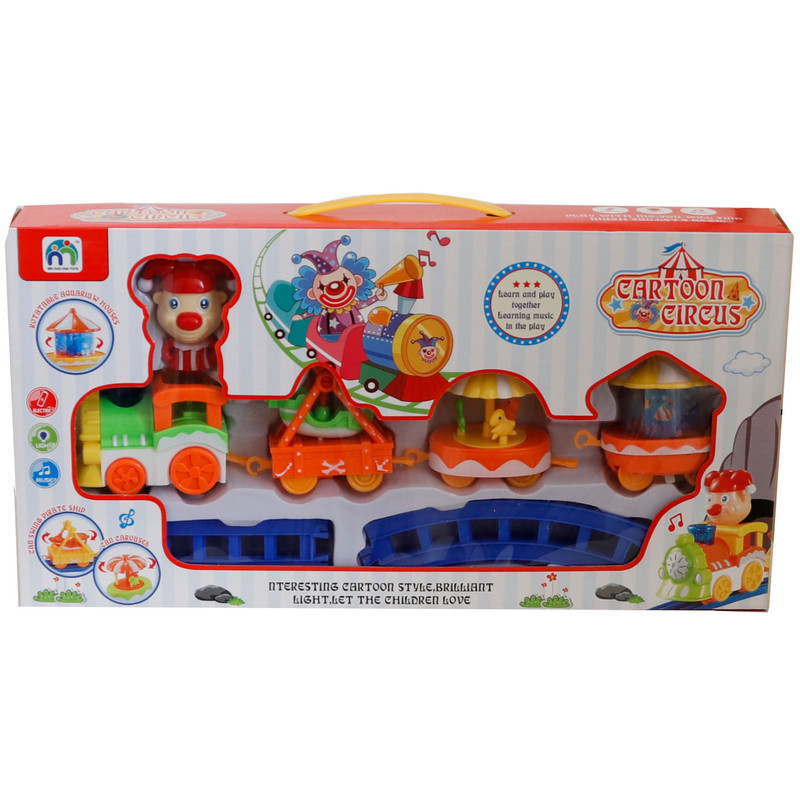 قطار بازی طرح سیرک مدل CARTOON