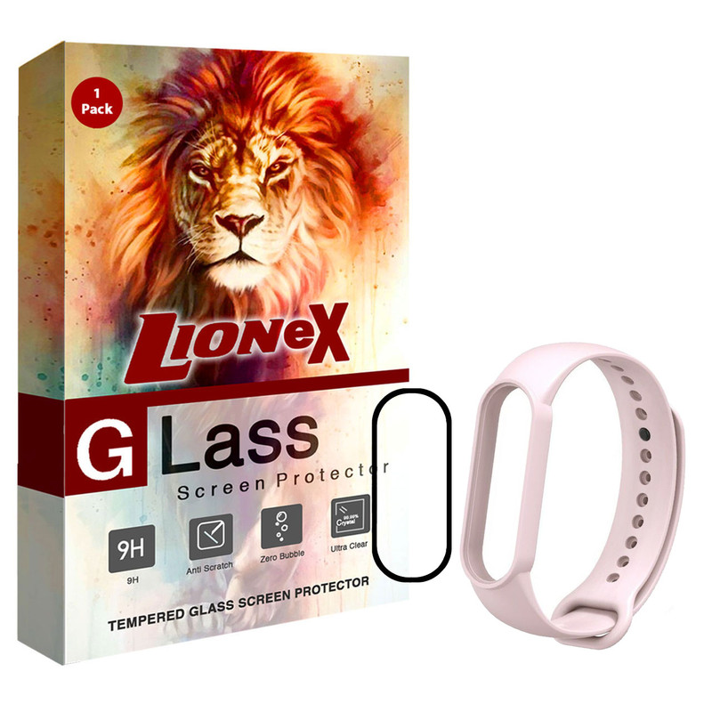 بند لایونکس مدل PN-BAND   مناسب برای ساعت هوشمند شیائومی Mi Band 6   به همراه محافظ صفحه نمایش