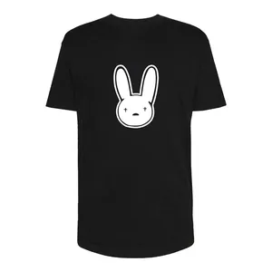 تی شرت لانگ مردانه مدل Bad Bunny کد Sh120 رنگ مشکی