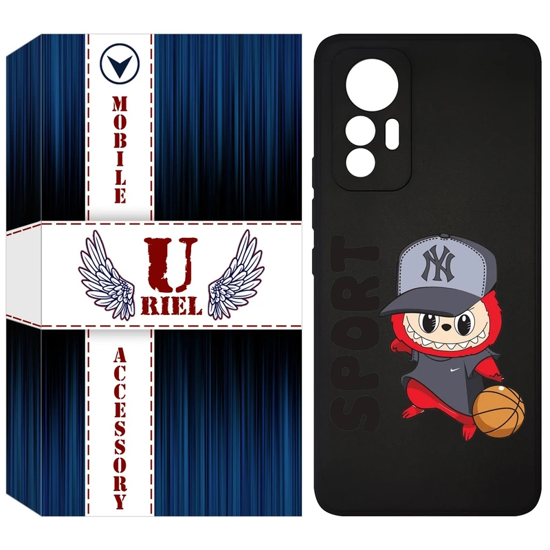 کاور یوریل قاب مدل KSH کد 148 طرح عروسک لبوبو مناسب برای گوشی موبایل شیائومی 12 Lite