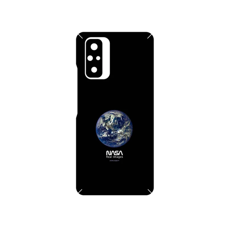 برچسب پوششی ماهوت مدل NASA Home Earth مناسب برای گوشی موبایل شیائومی Redmi Note 10 Pro