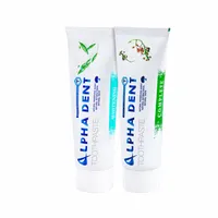 خمیر دندان آلفادنت مدل complete and whitening حجم 75 میلی لیتر بسته 2 عددی