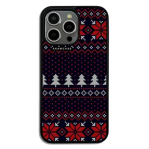 AKAM AMC-WA15PROMAX-WINTER FABRIC-23 Cover For Apple iPhone 15 Pro Max