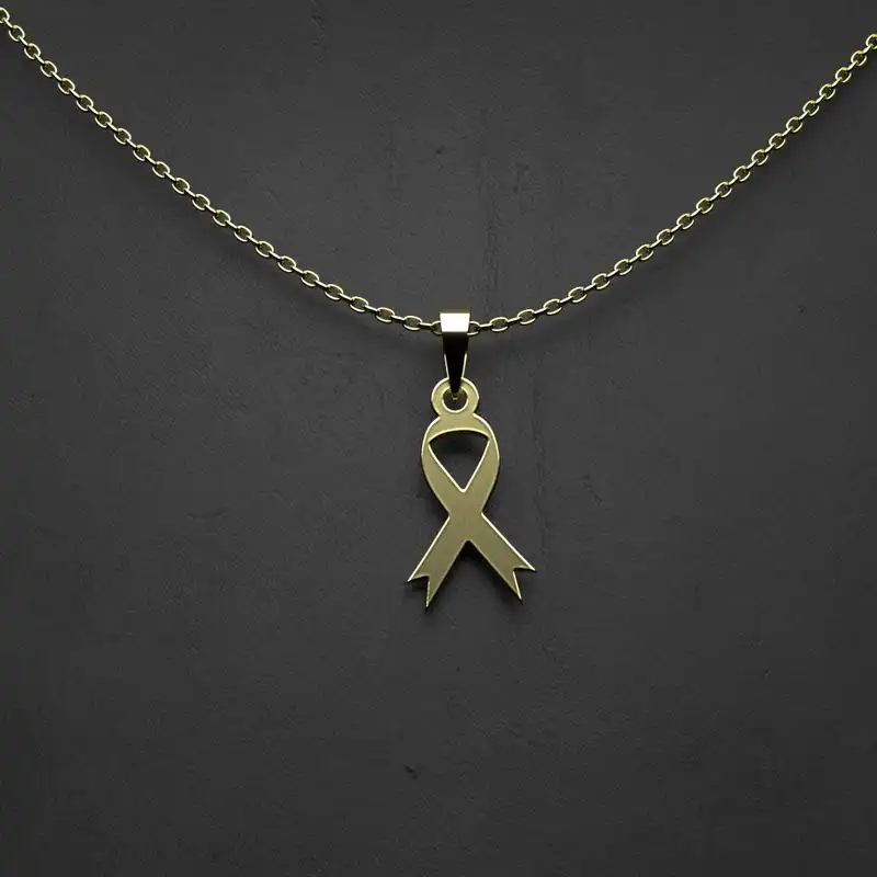 گردنبند طلا 18 عیار زنانه مدوپد مدل ربان کد SS2-1-1016