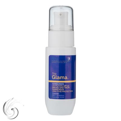 کرم ضد آفتاب بی‌رنگ مردانه گلاما SPF 50 مدل BHT محافظ UVA ،UVB مناسب برای انواع پوست حجم 50 میلی‌لیتر