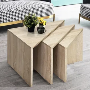 میز عسلی مدل مثلث مجموعه سه عددی