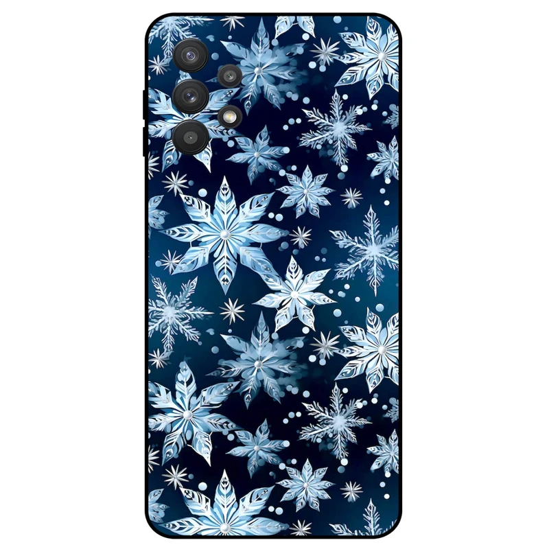 کاور مگافون طرح برف مدل 2824 مناسب برای گوشی موبایل سامسونگ Galaxy A32 5G / M32 5G   