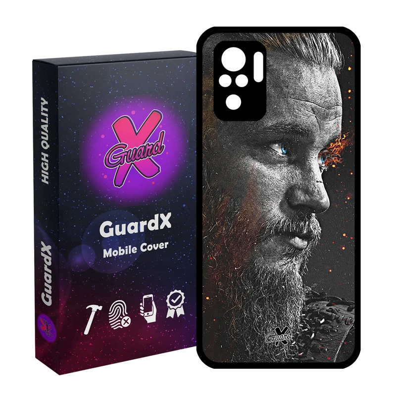 کاور گارد ایکس طرح Ragnar مدل Glass10204 مناسب برای گوشی موبایل شیائومی Redmi Note 10 4G / Note 10S