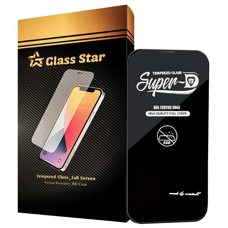محافظ صفحه نمایش گلس استار مدل SUPD مناسب برای گوشی موبایل اپل iPhone 13 Pro Max / iPhone 14 Plus