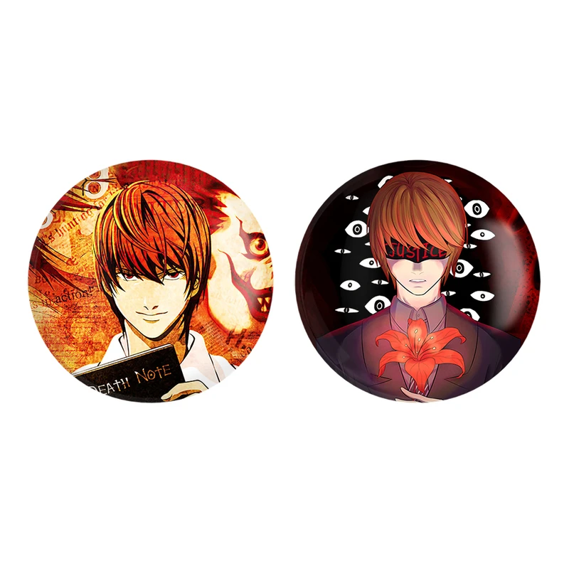 مگنت خندالو طرح لایت یاگامی انیمه دفترچه مرگ کد 1133011328 مجموعه 2 عددی