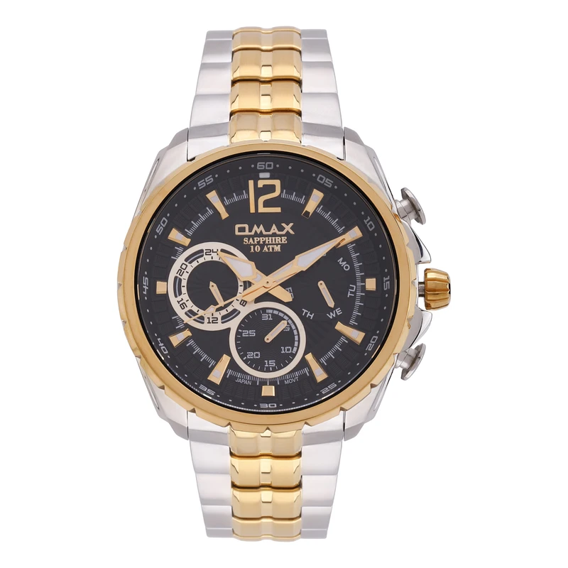 ساعت مچی عقربه‌ای کوارتز مردانه اوماکس مدل OAEM001T2TI