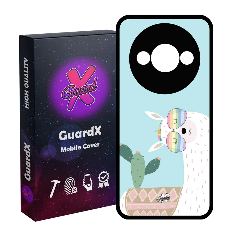 کاور گارد ایکس طرح اسنوپی مدل Glass10632 مناسب برای گوشی موبایل شیائومی Redmi A3 4G/ A3X 4G/ Poco C61