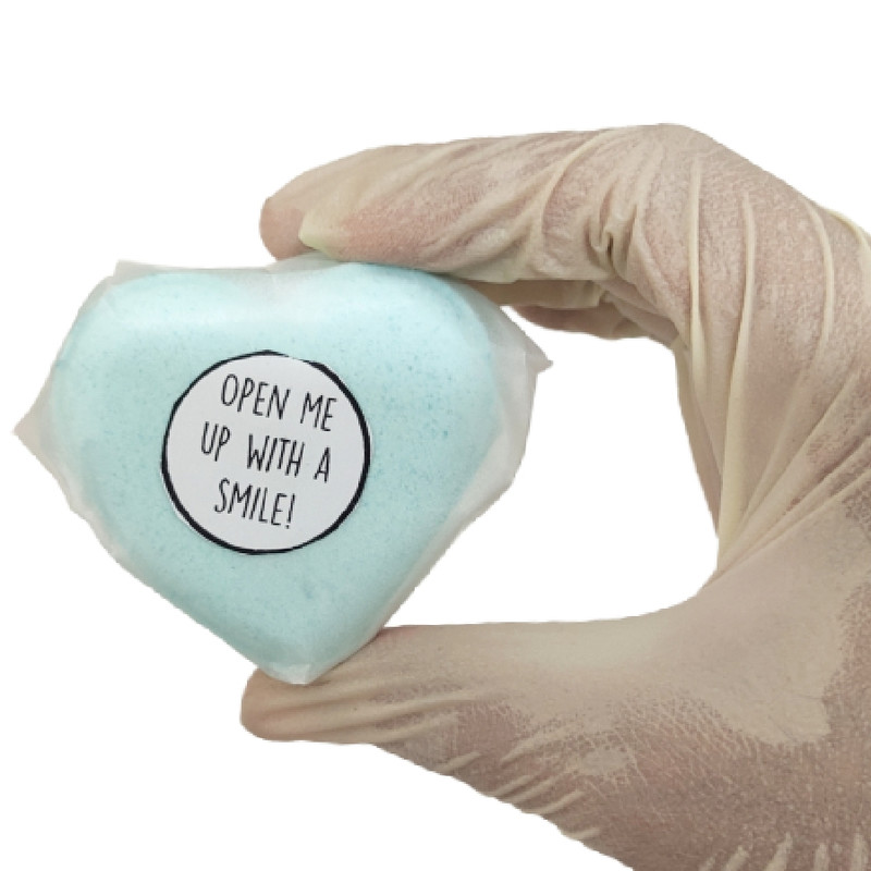 کوکتل پدیکور وایب مدل قلب وزن 85 گرم بسته 12 عددی