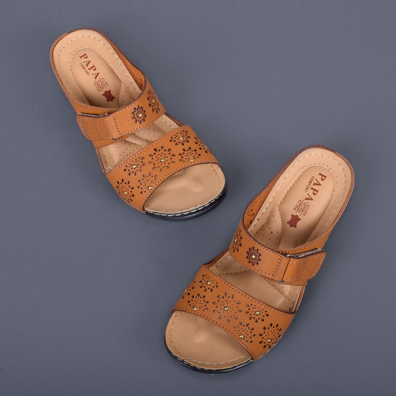 دمپایی زنانه پاپا کد 7450 - - 10