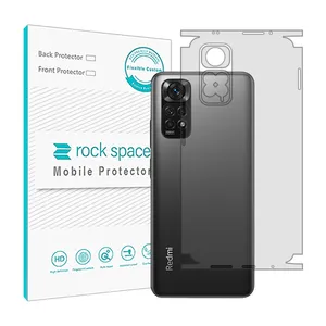 Transparent Rockspace HyGEL model phone back protector suitable for Xiaomi Redmi Note 11s mobile phone
