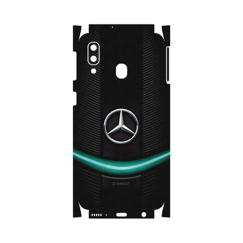 برچسب پوششی ماهوت مدل Mercedes-Benz-FullSkin مناسب برای گوشی موبایل سامسونگ Galaxy A40